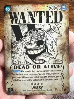 Buggy (051) (Wanted Poster) OP09-051 Emperors in the New World English - Image 1