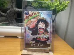 Monkey D. Luffy P P-075 Strongest Three Brothers PROMO One Piece Japanese - Image 1