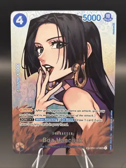One Piece English TCG Boa Hancock OP01-078 SP English NM - Image 1