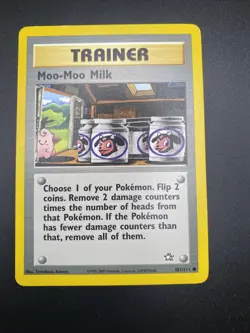 Trainer Moo-Moo Milk 101/111 Pokemon card - Image 1