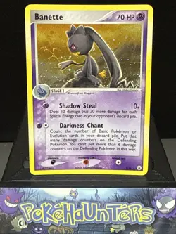 Pokemon Card Banette 1/101 Holo EX Hidden Legends Holo Rare Light Play - Image 1