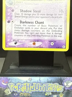 Pokemon Card Banette 1/101 Holo EX Hidden Legends Holo Rare Light Play - Image 3