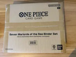 One Piece Card Game Seven Warlords of the Sea Binder Set - Factory Sealed - Image 1