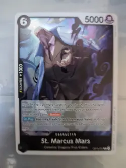 One Piece CCG St. Marcus Mars Carrying On His Will R Holo Card OP13-091 NM - Image 1
