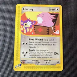 Pokemon TCG Chansey Expedition Base Set, Card 72/165 - Image 1