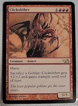 1x Clickslither | Elves vs Goblins | MTG Magic Cards - Image 1