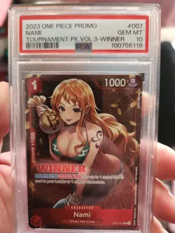 Nami (Tournament Pack Vol. 3) [Winner] ST01-007 One Piece Promotion Cards Foil - Image 1
