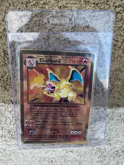 Pikachu #58, Charizard Gold #4/102, NM Celebrations Promo Metal Pokemon Card - Image 5