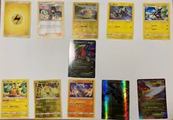 Lot of 11 Pokemon Cards - Image 1