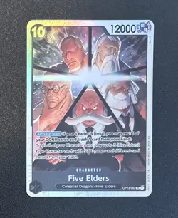 Five Elders OP13-082 SR Carrying on His Will - ONE PIECE Card Game English - Image 1