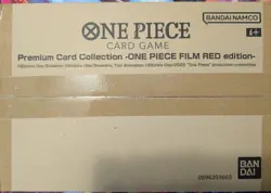One Piece TCG Premium Card Collection Film Red Edition English SEALED - Image 1