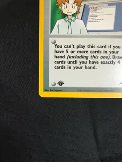 Pokemon Cards: 1st Edition Neo Destiny Common: Mail from Bill 105/105 - Image 5