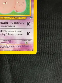 Pokemon Cards: 1st Edition Neo Destiny Common: Exeggcute 64/105 - Image 4