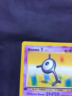 Pokemon Cards: 1st Edition Neo Revelation Uncommon: Unown Y 40/64 - Image 2