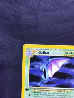Pokemon Cards: 1st Edition Neo Revelation Uncommon: Golbat 29/64 - Image 2