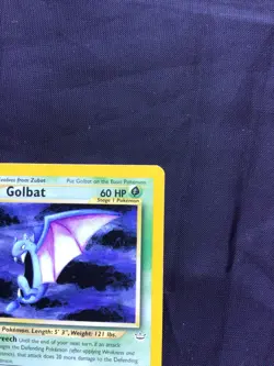 Pokemon Cards: 1st Edition Neo Revelation Uncommon: Golbat 29/64 - Image 3