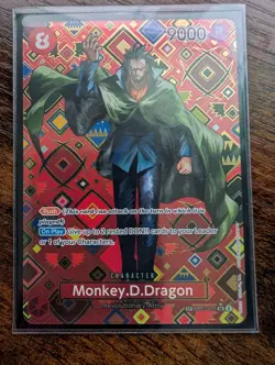 One Piece Card Game Monkey.D.Dragon OP07-015 SR SP Alternate Art - Image 1