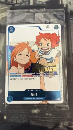 Girl (OP14 Release Event Winner) - One Piece Promo Cards (P-096) English Sealed - Image 1