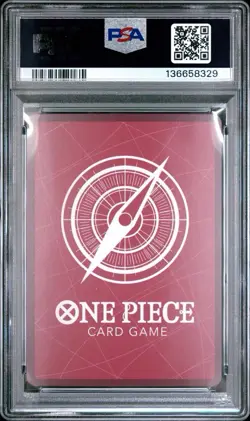 Shanks (2025 PSA Magazine Promo) OP09-001 One Piece Promotion Cards Foil PSA 10 - Image 2
