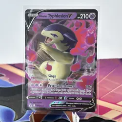 Hisuian Typhlosion V - SWSH237 - Pokemon Sword & Shield Promo Ultra Rare Card NM - Image 1