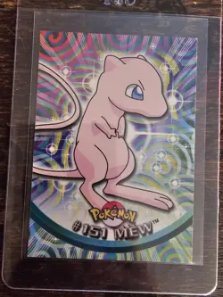 Pokemon Topps Series 2000 Mew #151 NON-HOLO Pokemon Card NM - Image 1