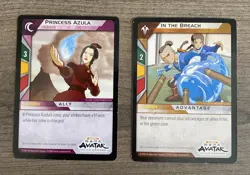 Quickstrike Avatar The Last Airbendet CCG Promo Cards Princess Azula In Breach - Image 1
