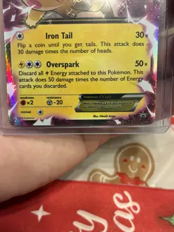 Pikachu EX XY84 Holo Black Star Promo Pokemon NM Card - Image 3