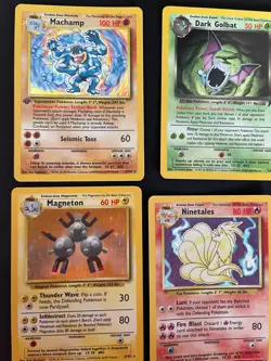 Pokemon TCG Vintage Holo Lot of 7 Cards Base Set Rocket Fossil Raichu Ninetales - Image 5
