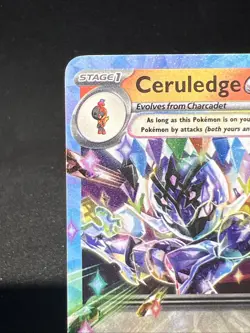Ceruledge EX 36/191 Surging Sparks Pokemon Card 2024 TCG Ultra Rare Collectible - Image 2