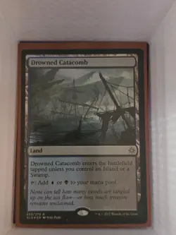 Drowned Catacomb - R from Ixalan #253 - in LP-NM - Image 1