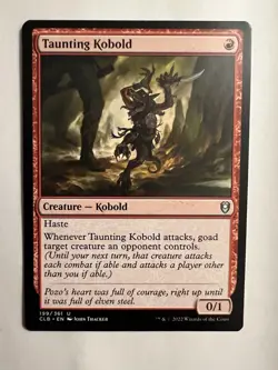 Taunting Kobold 199/361 Battle for Baldur's Gate MTG Magic The Gathering NM - Image 1