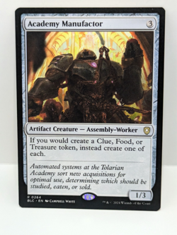 Academy Manufactor - Bloomburrow - Rare - Regular - Artifact - BLC 264 - - Image 1