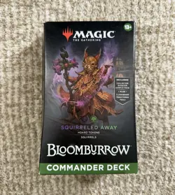 MTG Magic the Gathering Bloomburrow Commander Deck Squirreled Away- Sealed - Image 1