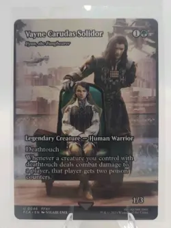 Vayne Carudas Solidor #0046 Borderless Regular MTG Final Fantasy NM - Image 1