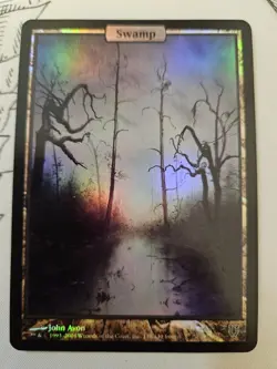 MTG - Unhinged - Swamp - Inglese Foil - Image 1
