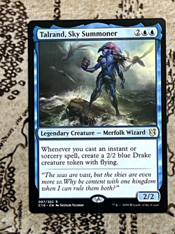 Talrand, Sky Summoner - Commander 2019 - 97 - #Lightly Played - Image 1