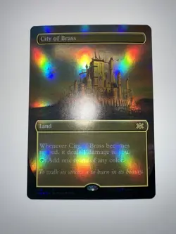 City of Brass (Borderless) #403 (NM) Double Masters 2022 2X2 Magic MTG Foil Rare - Image 1