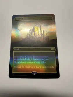 City of Brass (Borderless) #403 (NM) Double Masters 2022 2X2 Magic MTG Foil Rare - Image 3