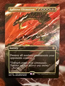 Ruinous Ultimatum (Borderless) Special Guests Regular - Image 1