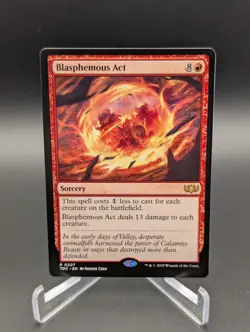 Blasphemous Act Commander: Tarkir: Dragonstorm Regular - Image 1