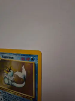 Pokemon TCG Jungle - Vaporeon 12/64 - Holo Unlimited Holo Rare - LP 1999 (R) - Image 4
