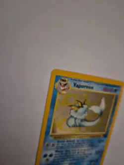 Pokemon TCG Jungle - Vaporeon 12/64 - Holo Unlimited Holo Rare - LP 1999 (R) - Image 5