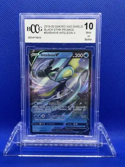 BCCG 10 Inteleon V - Sword and Shield - Pokemon - Black Star Promo 2019-2020 - Image 1