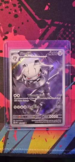 Steelix 150/132 Mega Evoloutions Illustration Rare Pokemon TCG - Image 3