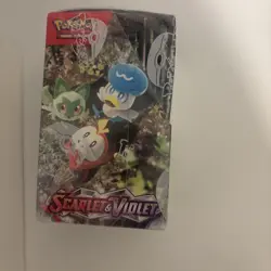 Pokemon Scarlet and Violet Base Set Half Booster box, 18x sealed booster packs - Image 4