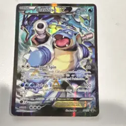 Pokemon TCG Blastoise EX XY122 Promo Holo Rare XY English - Image 1