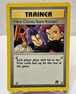 Here Comes Team Rocket! 15/82 Holo Rare Unlimited Team Rocket Pokemon 805 - Image 1