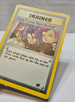 Here Comes Team Rocket! 15/82 Holo Rare Unlimited Team Rocket Pokemon 805 - Image 2