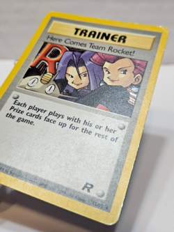 Here Comes Team Rocket! 15/82 Holo Rare Unlimited Team Rocket Pokemon 805 - Image 3