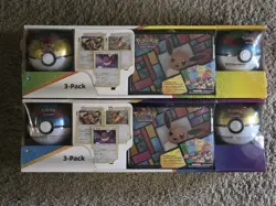 Pokemon TCG: Eevee Collector's Treasure Chest with 2 Poke Ball Tins 3-Pack 2 Lot 820650101373 - Image 1